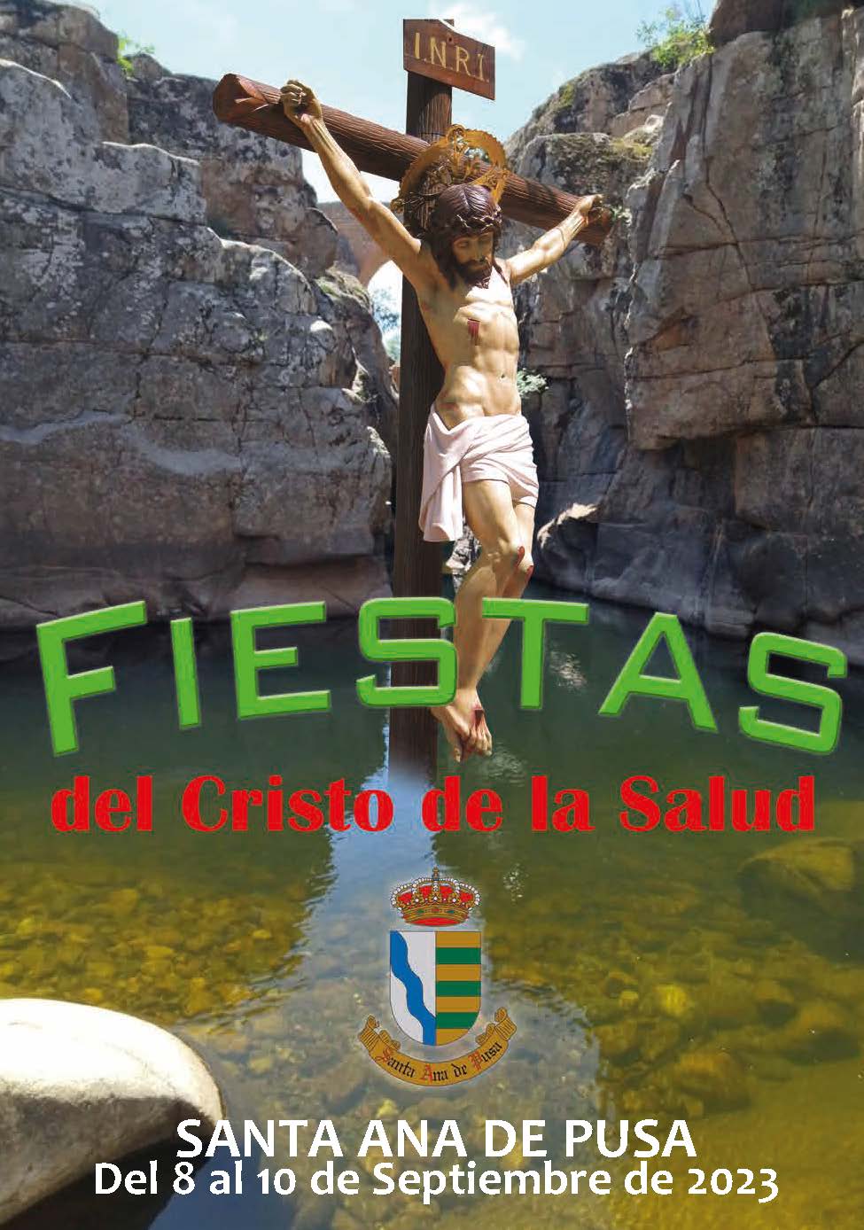 Fiestas patronales en honor al Santísimo Cristo de la Salud 2023 Santa Ana de Pusa
